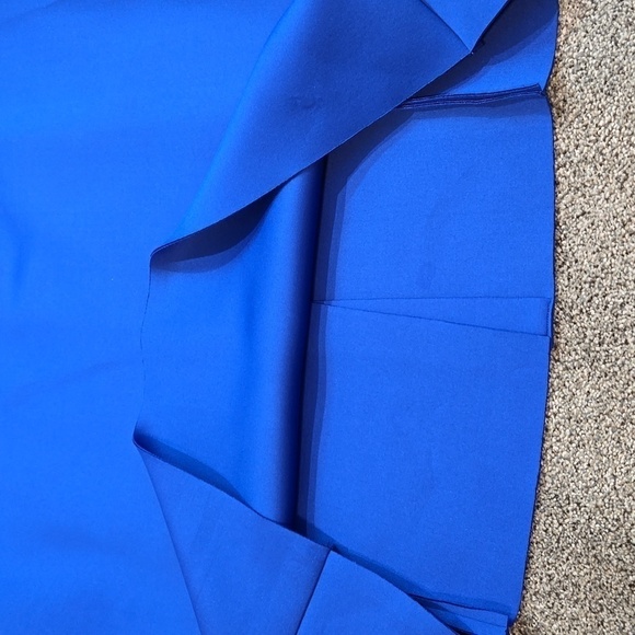 NWT Eliza J Plus Size Scuba Sleeveless Ruffle One Shoulder Sheath Dress sz 24W - Picture 7 of 10